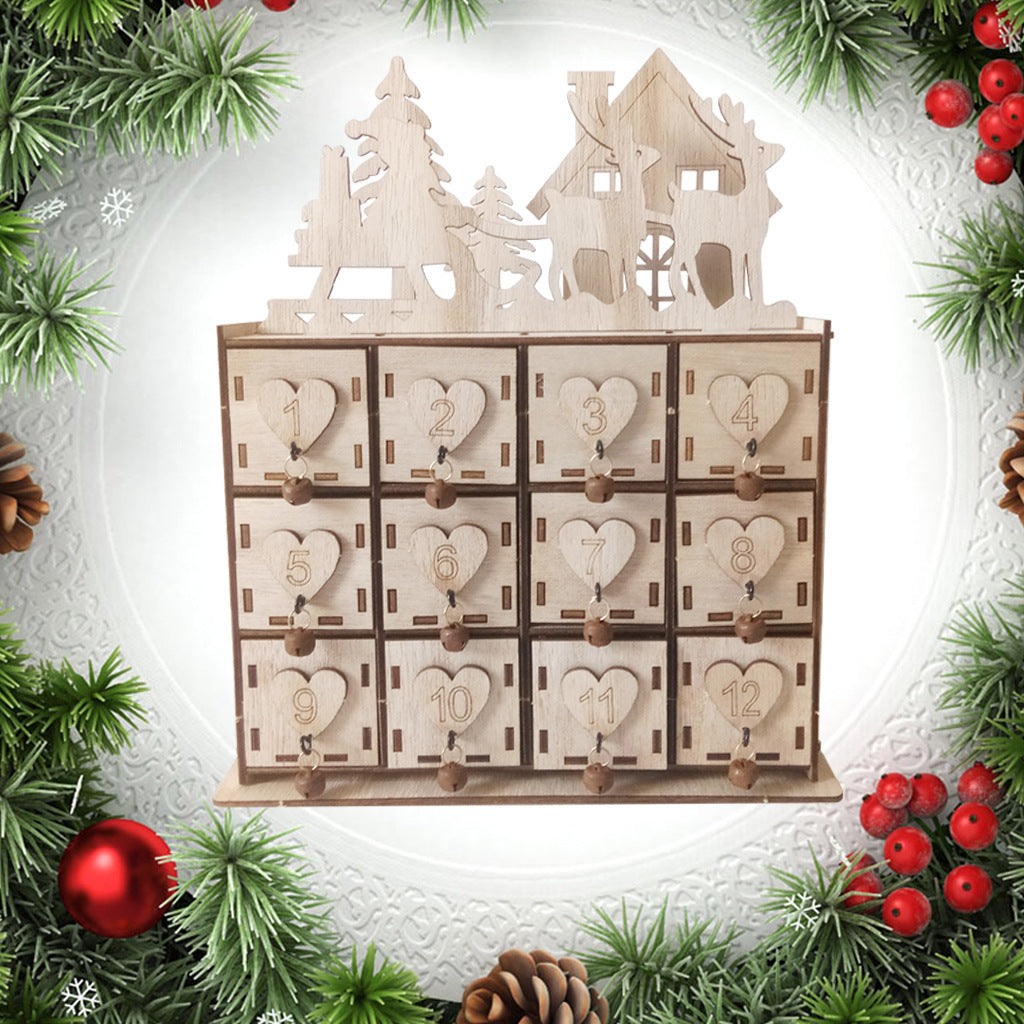 Christmas calendar storage box