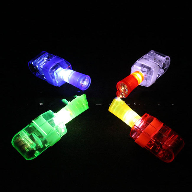 Finger Light Up Lamp Ring Glow Party Night Club