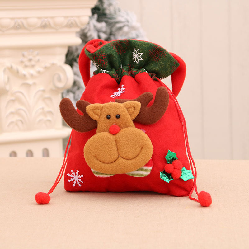 Stylish Christmas Closing Gift Bag
