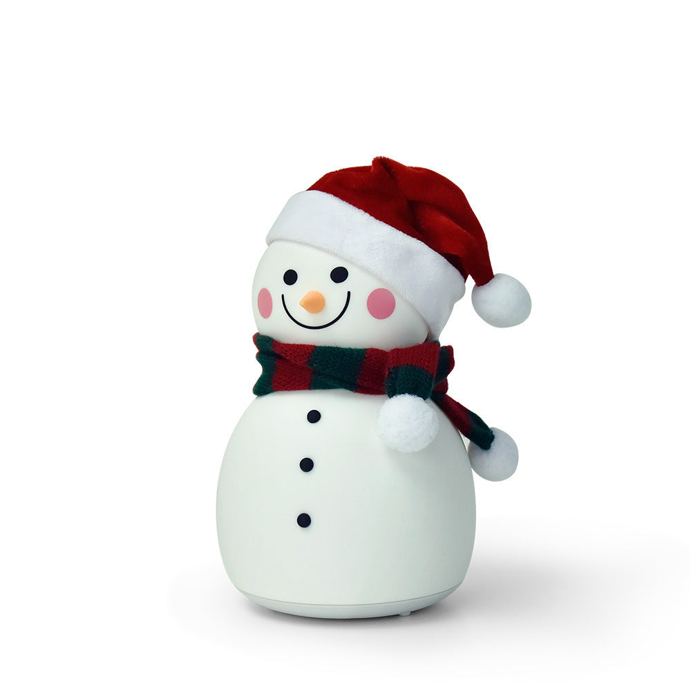 Christmas Snowman Music Night Light Rechargeable