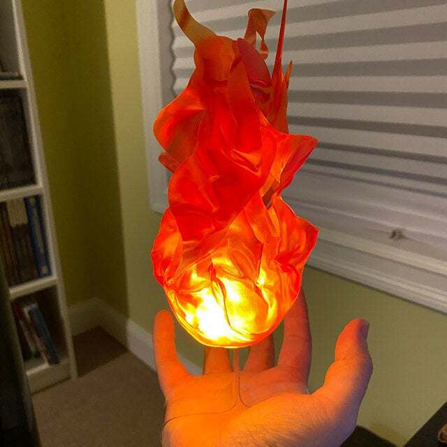 Halloween Floating Fireball Flame Ornaments Creative Props