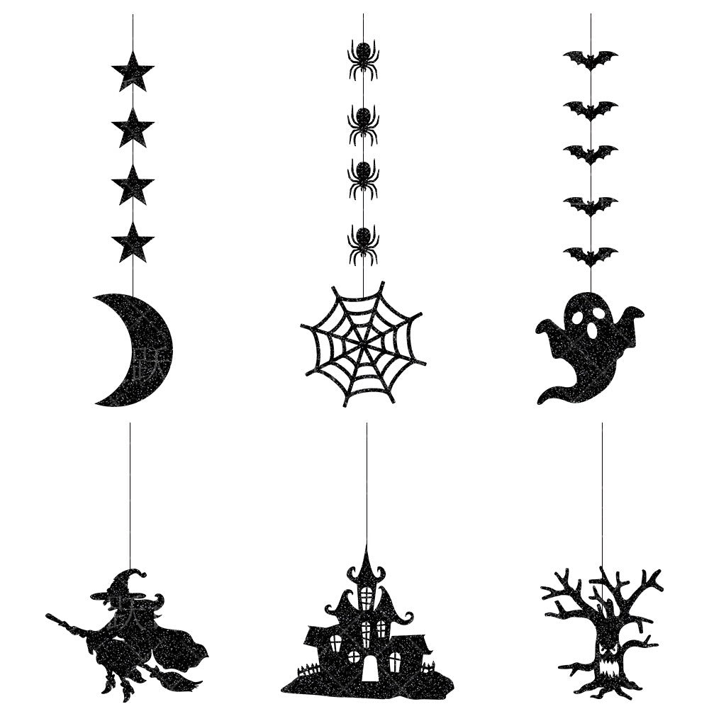 Halloween Decoration Garland Pendant Layout Props