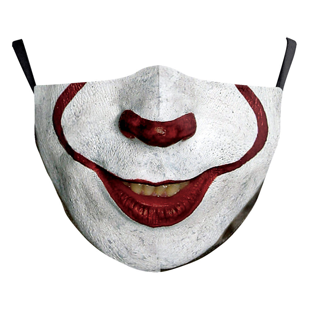 3D Halloween Terrorist Protective Mask
