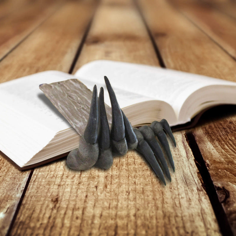 Halloween Horror Demon Hand Bookmark Devil Paw Resin