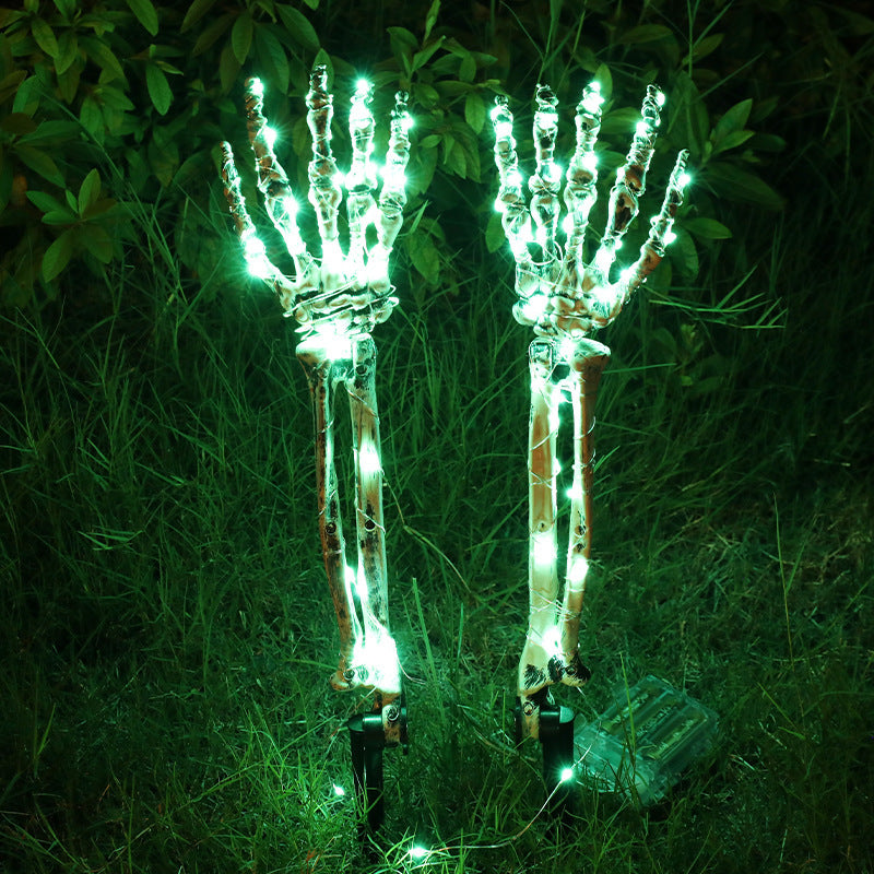 Halloween LED Light Up Skeleton Arm Hand Halloween