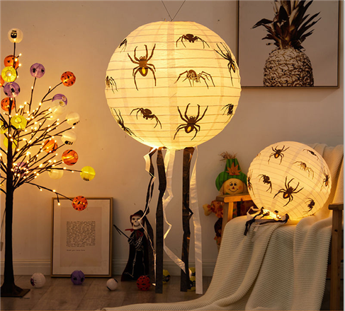 Halloween Glowing Paper  String Props Decoration