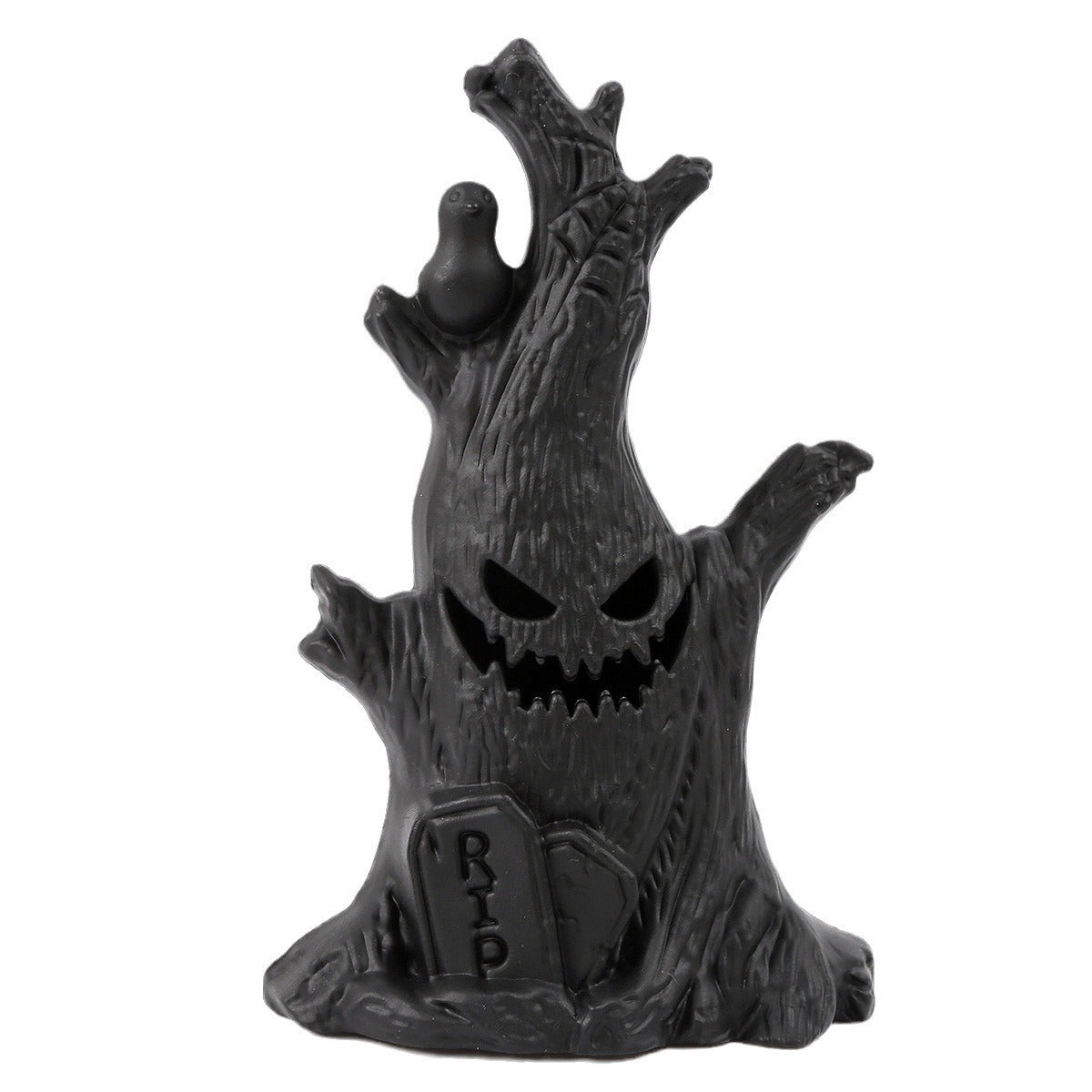 Halloween Pumpkin Lamp Ghost Stump Decoration