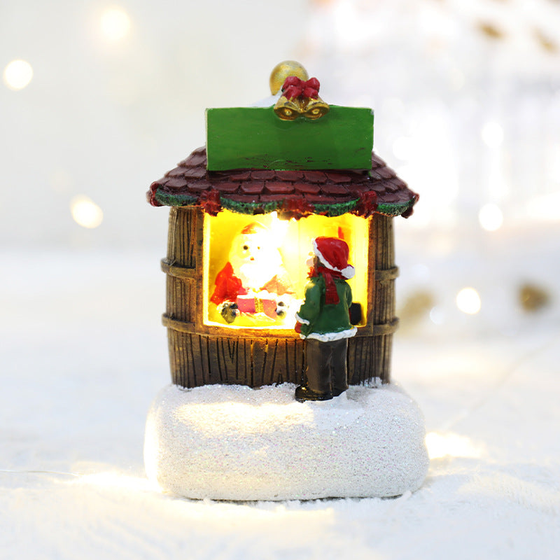 Christmas Decorations Resin Room Gifts