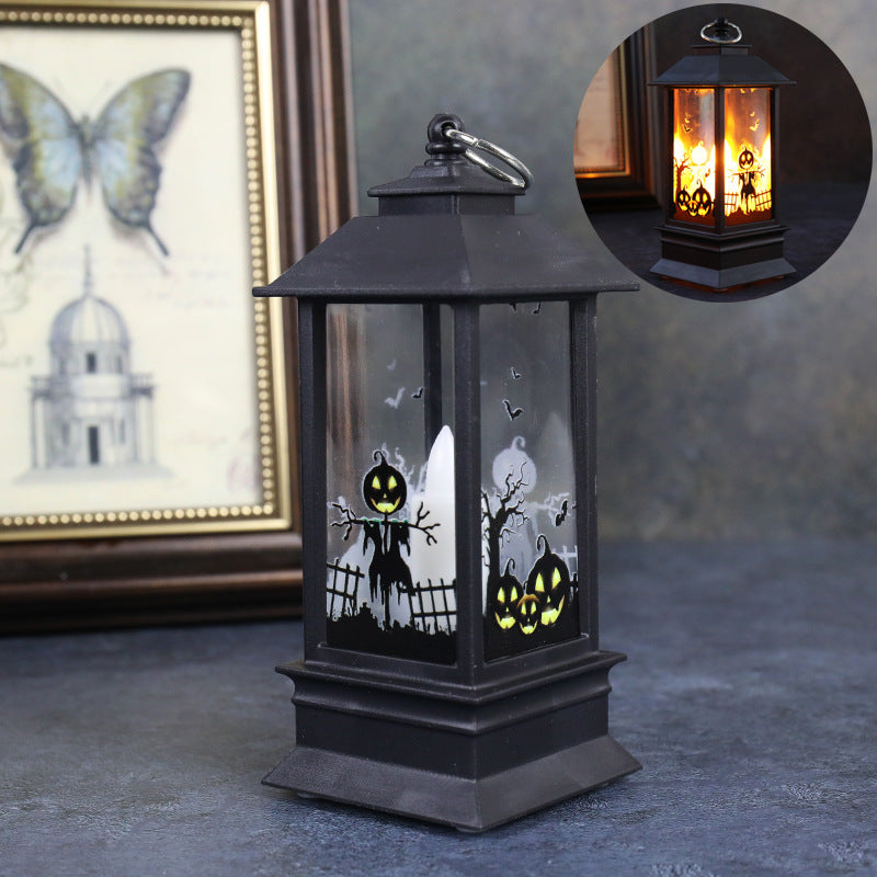 Creative Halloween Simulation Flame Lamp Ornaments