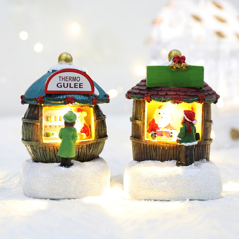 Christmas Decorations Resin Room Gifts