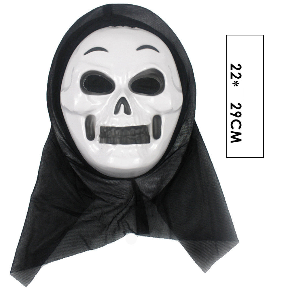 Halloween Horror Skull Scream Retro Mask