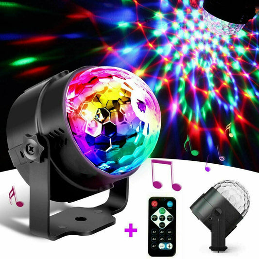 Disco Party Lights Strobe LED DJ Ball Sound