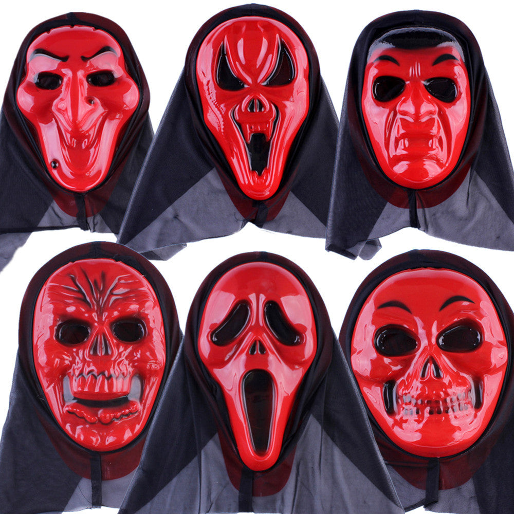 Halloween Horror Skull Scream Retro Mask