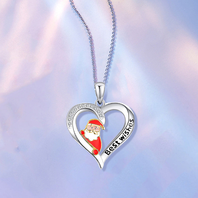 Christmas Gift Women's Love Pendant Necklace
