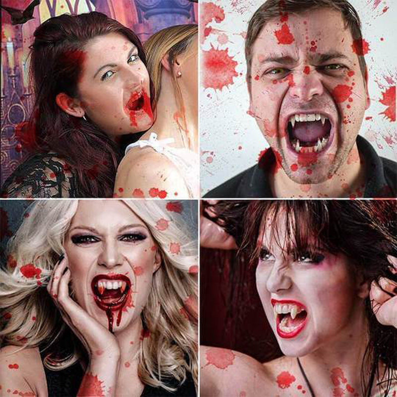Halloween Cosplay Retractable Vampire Teeth Dentures