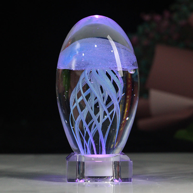 Creative Gift Romantic Jellyfish Music Box Gift Decoration