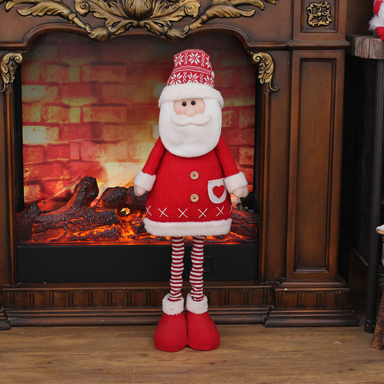 Christmas Decorations For Home Big Santa Claus Doll