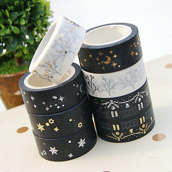 Christmas And New Year Japan And Paper Tape