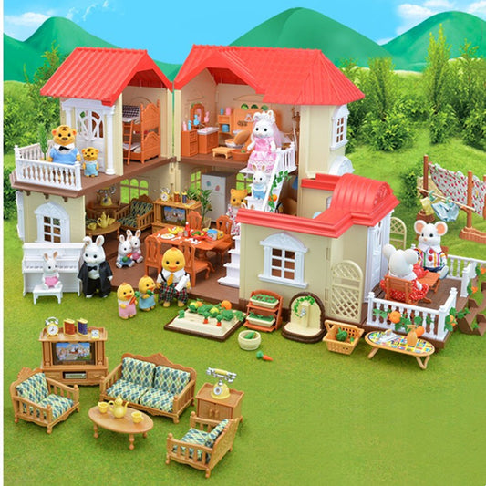 Forest Light Big House Play Every Family Toy Villa Doll