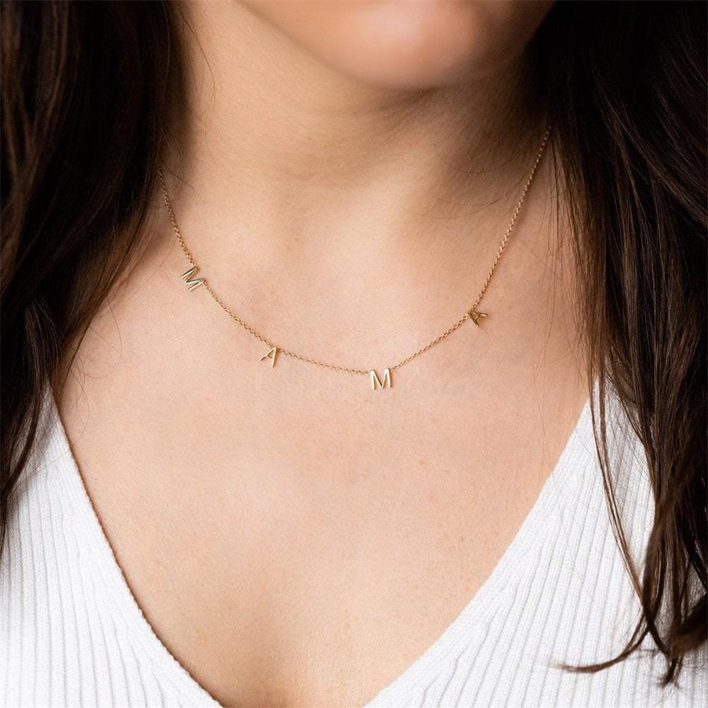 Real Gold Plated Jewelry Thanksgiving Women's Clavicle Chain