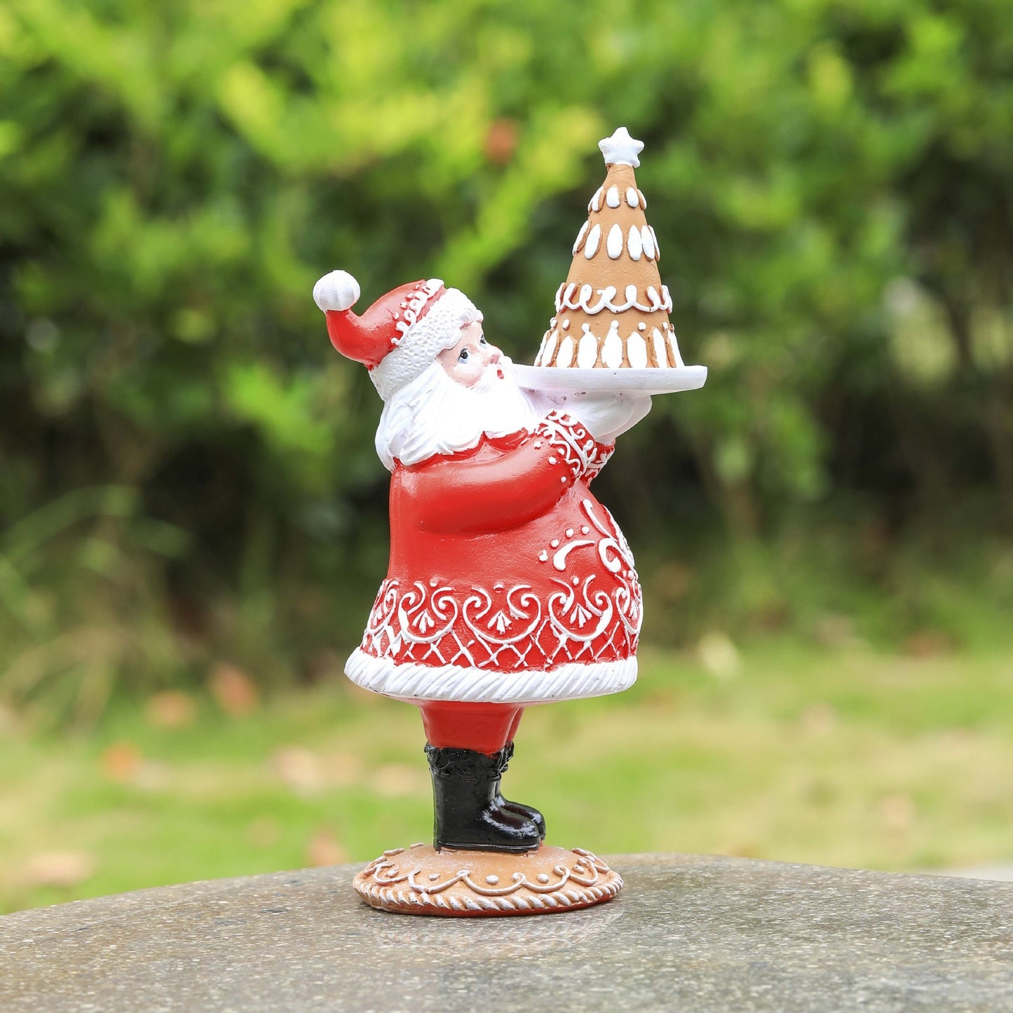 Outdoor Christmas Couple Gift Resin Crafts