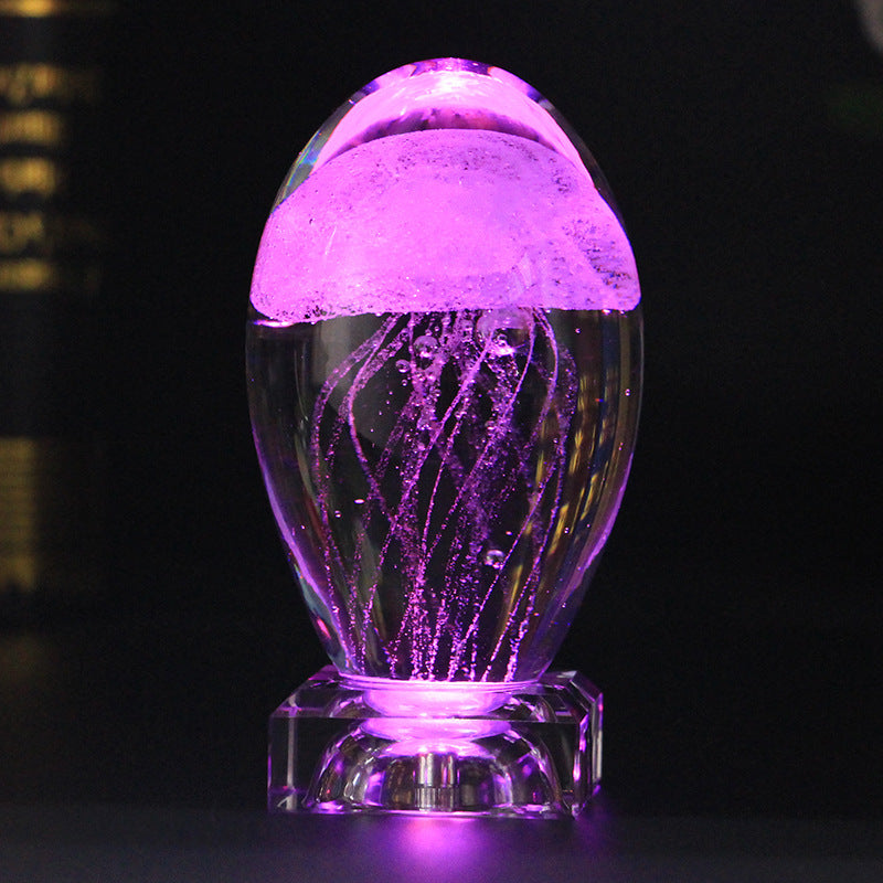 Creative Gift Romantic Jellyfish Music Box Gift Decoration