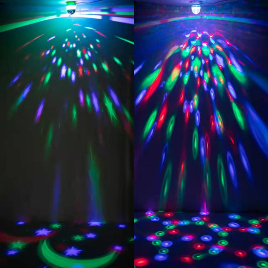 Colorful Rotating Stage Lights Mini Crystal Disco Ball Ambience Light
