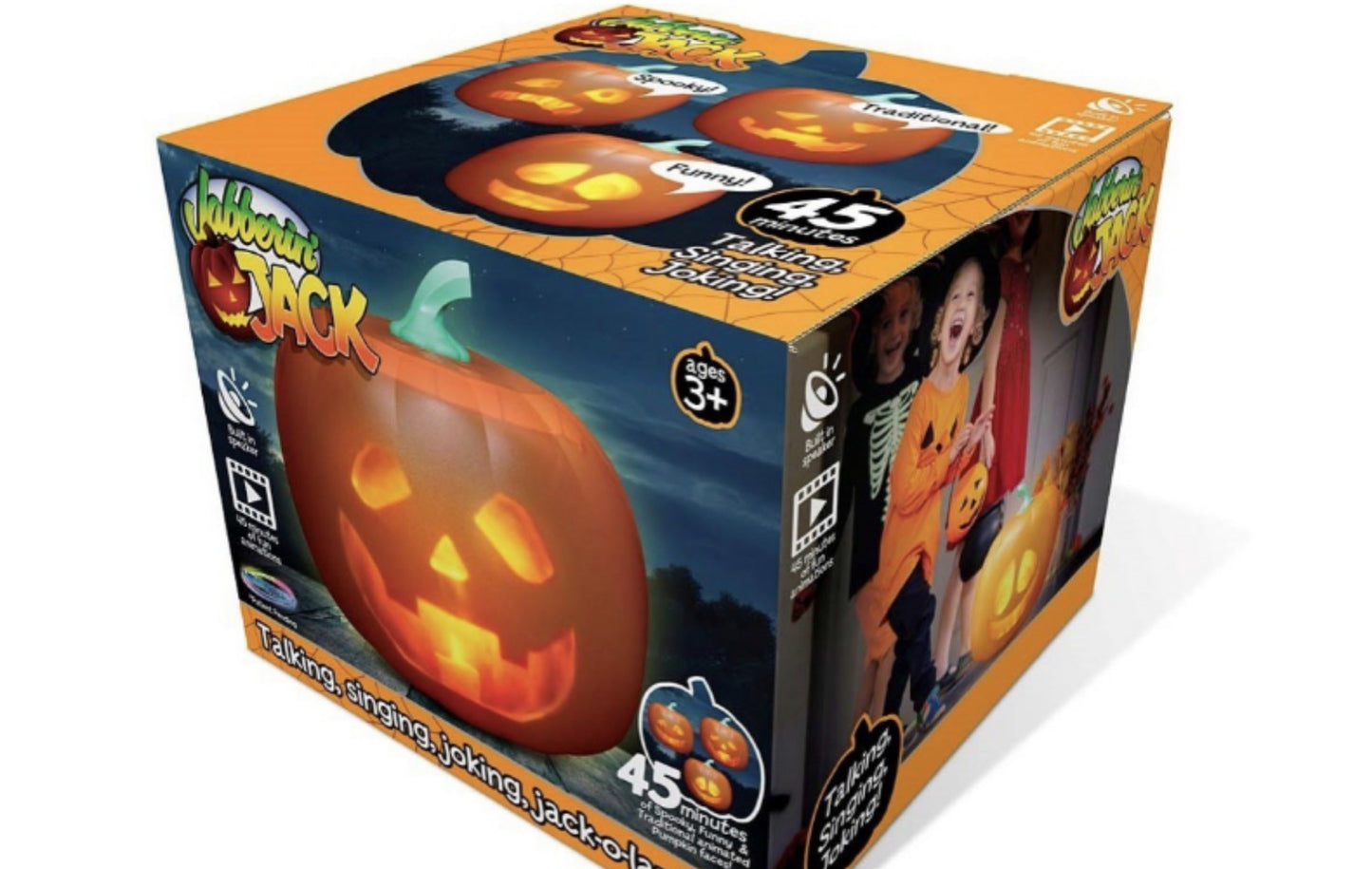 Talking Pumpkin Lantern Christmas Halloween Pumpkin