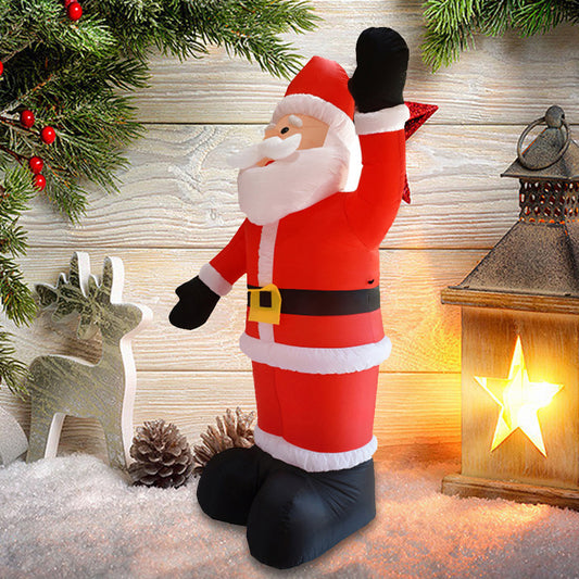 Christmas Inflatable Decoration Courtyard Layout 24m Santa Claus