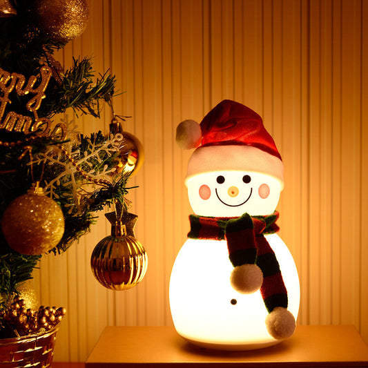 Christmas Snowman Music Night Light Rechargeable