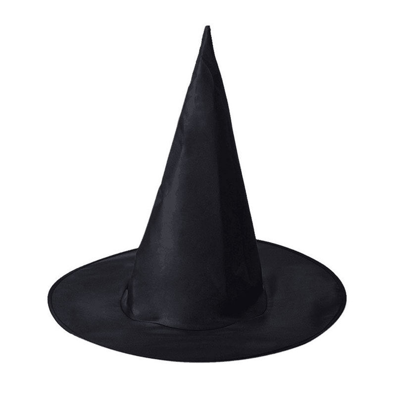 Halloween Hat Black Oxford Cloth Wizard's Hat Makeup Costume Props