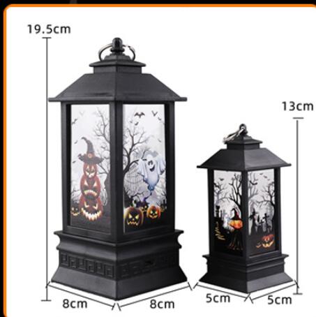 Creative Halloween Simulation Flame Lamp Ornaments