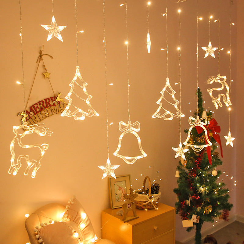 LED Curtain Light Christmas Day Room Decoration