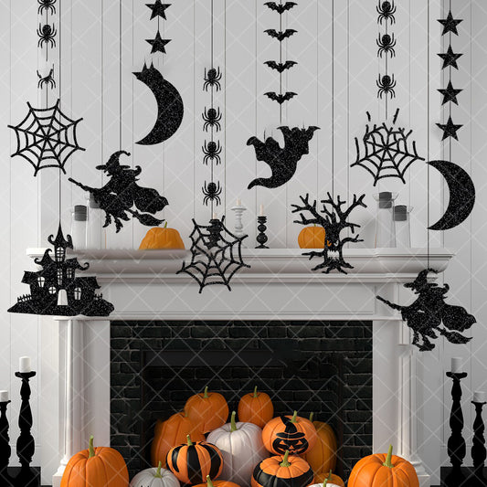 Halloween Decoration Garland Pendant Layout Props