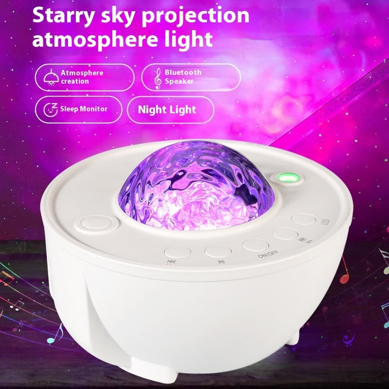 Bluetooth Starry Sky Christmas Decoration Rotating Starry Light