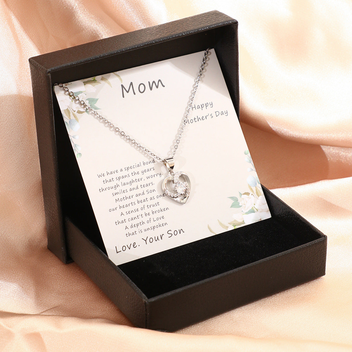 Mother's Day Necklace Gift Box Love Necklace