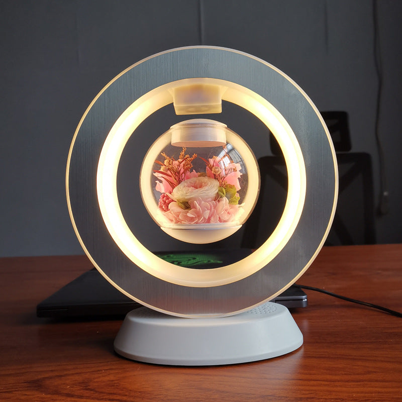 Valentines Day Gift Heart Floating Table LED Night Light