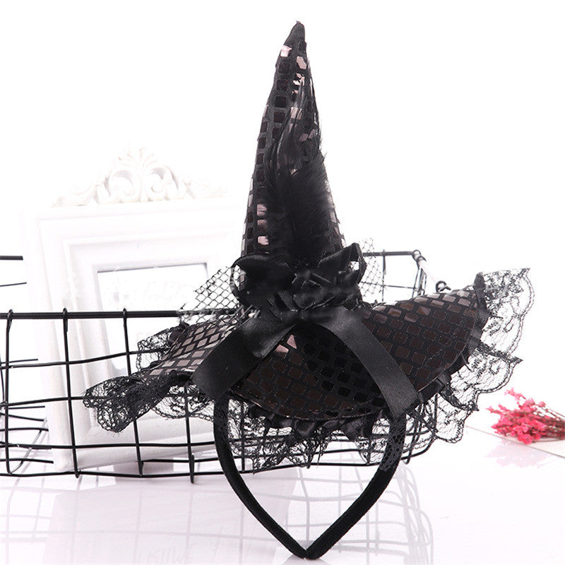 Halloween Decoration Witch Hat Headband