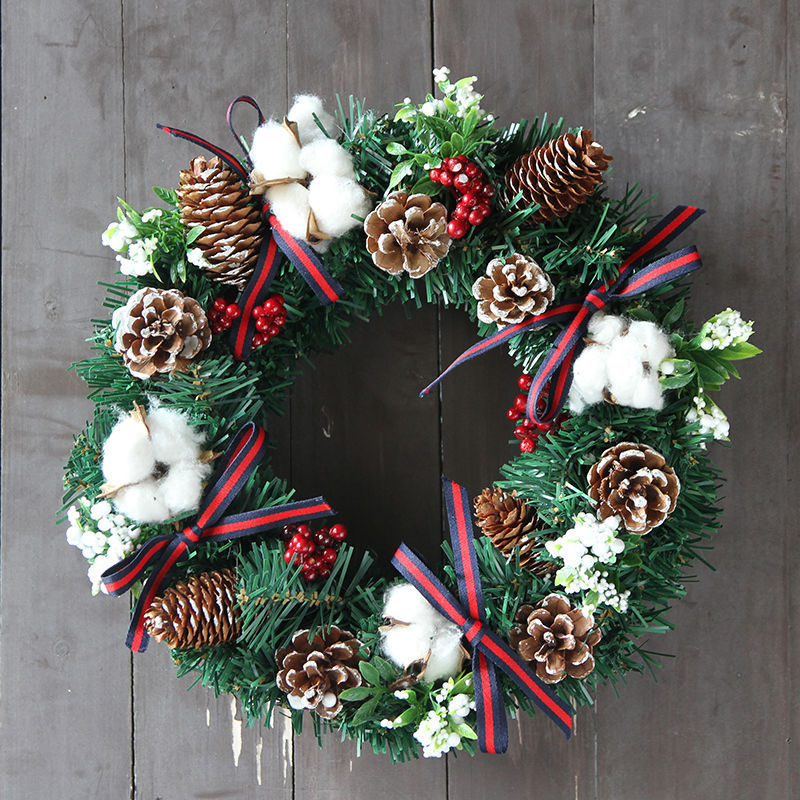 Creative Christmas Door Wreath Christmas Decoration