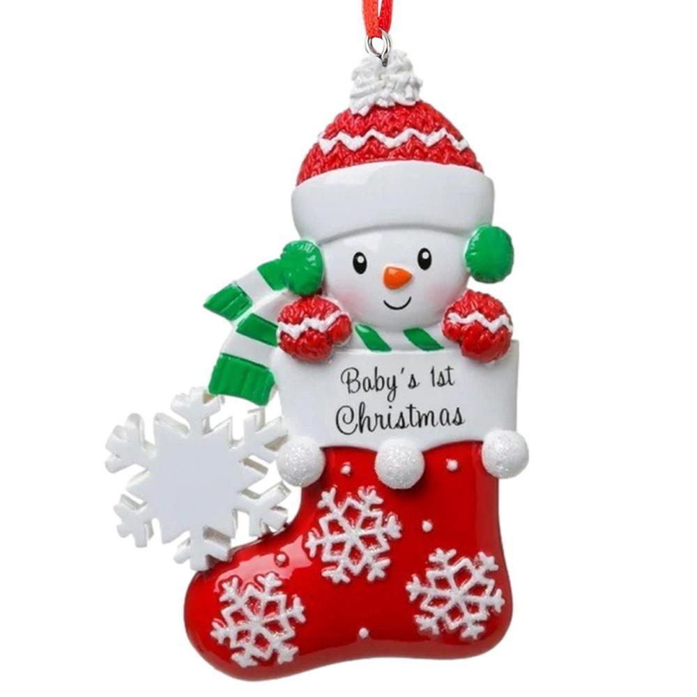 Christmas Automobile Hanging Ornament Mini Socks