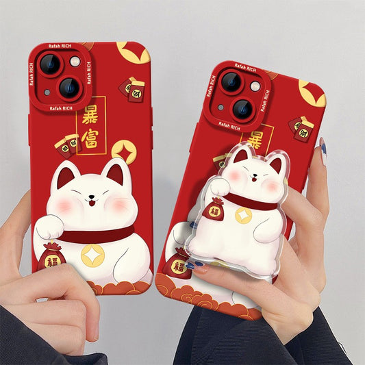 New Year Fortune Cat Phone Case