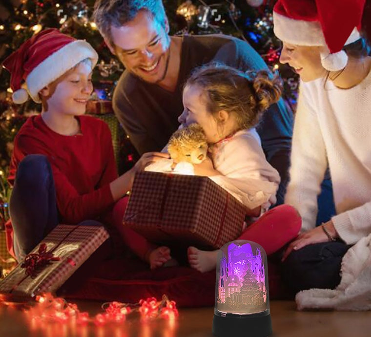 Creative Christmas Panorama Lights For Girls Presents