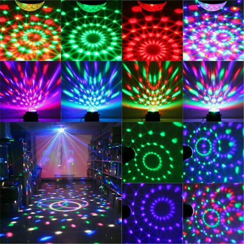 Disco Party Lights Strobe LED DJ Ball Sound