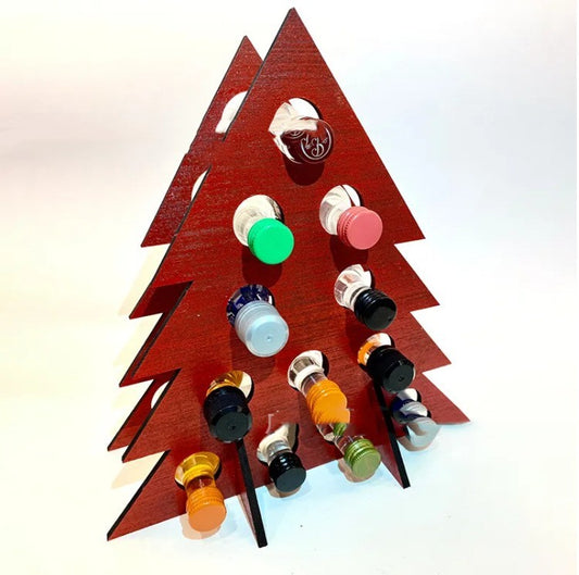 Christmas Advent Calendar Wine Tree