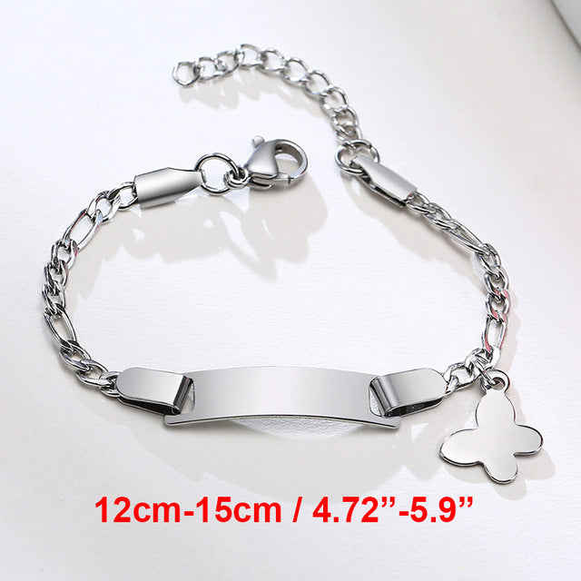 Baby Stainless Steel Personalized Family Gift Adjustable Jewelry