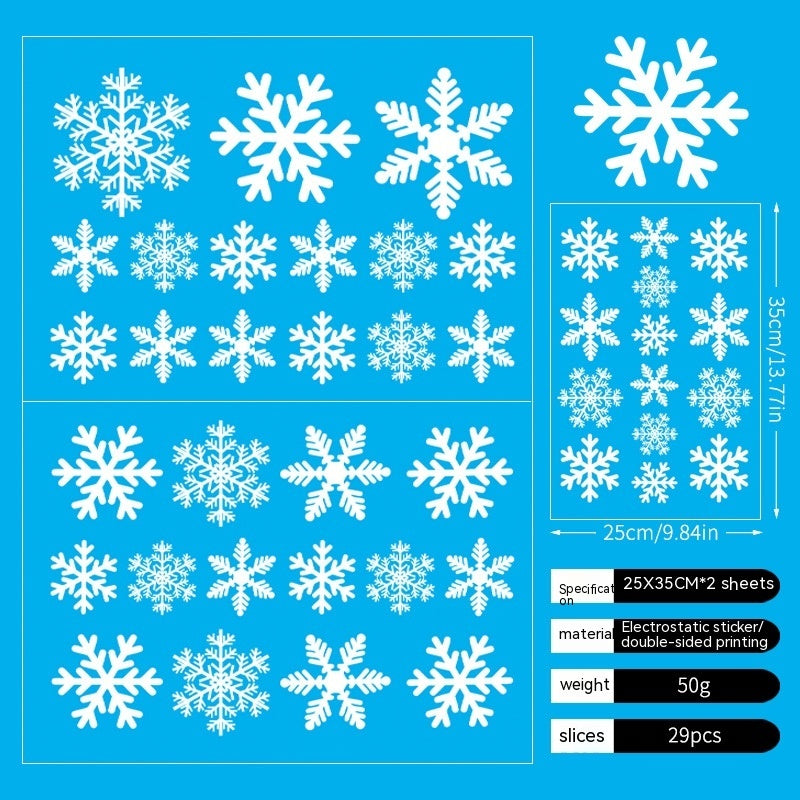 Christmas Static Window Stickers Hanging Ball