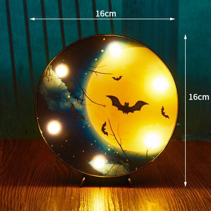 Halloween Decoration LED Light Pumpkin Ladybug Bat Head