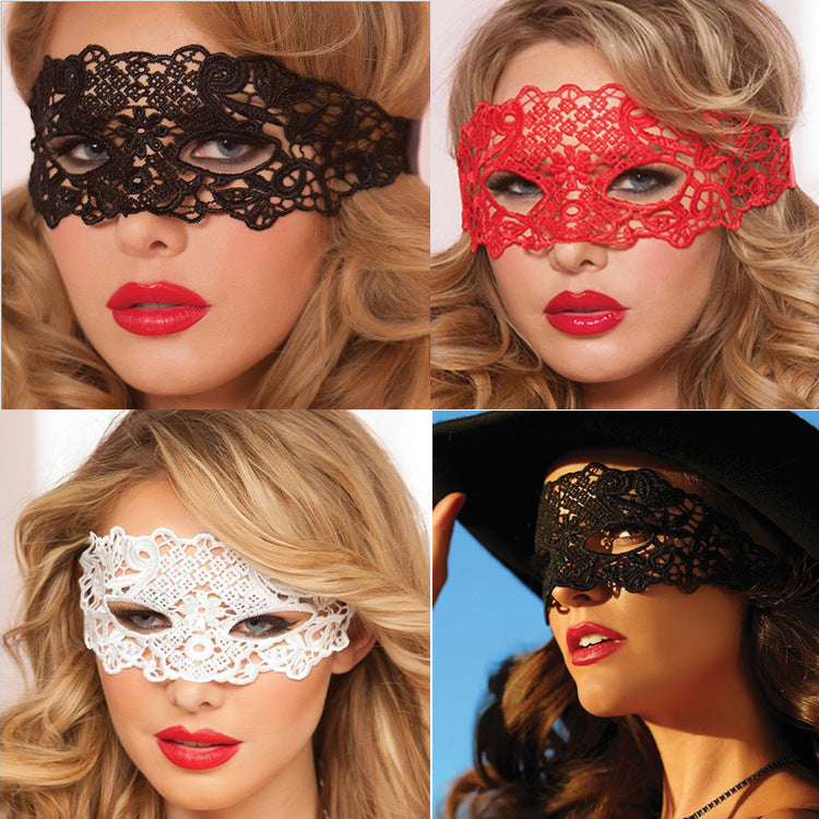 Sexy Lace Half Face Mask Ball Adult Princess Sexy Eye Mask Halloween Props Performance