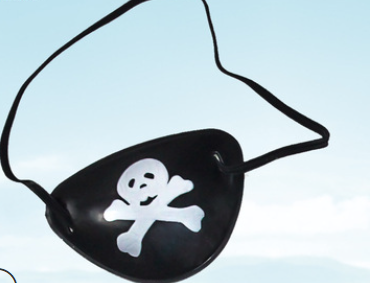 Halloween pirate blindfold