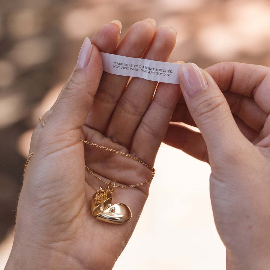 Valentine's Day Design Love Heart Photo Necklace